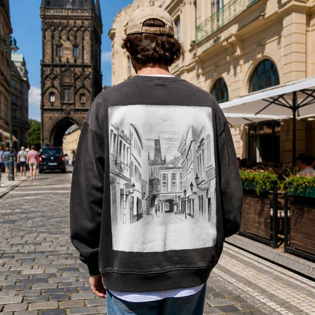 Powder Tower Sweatshirt | CITY IN PRAGUE